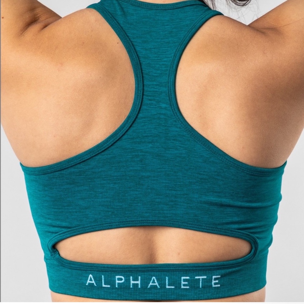 alphalete aero sports bra small